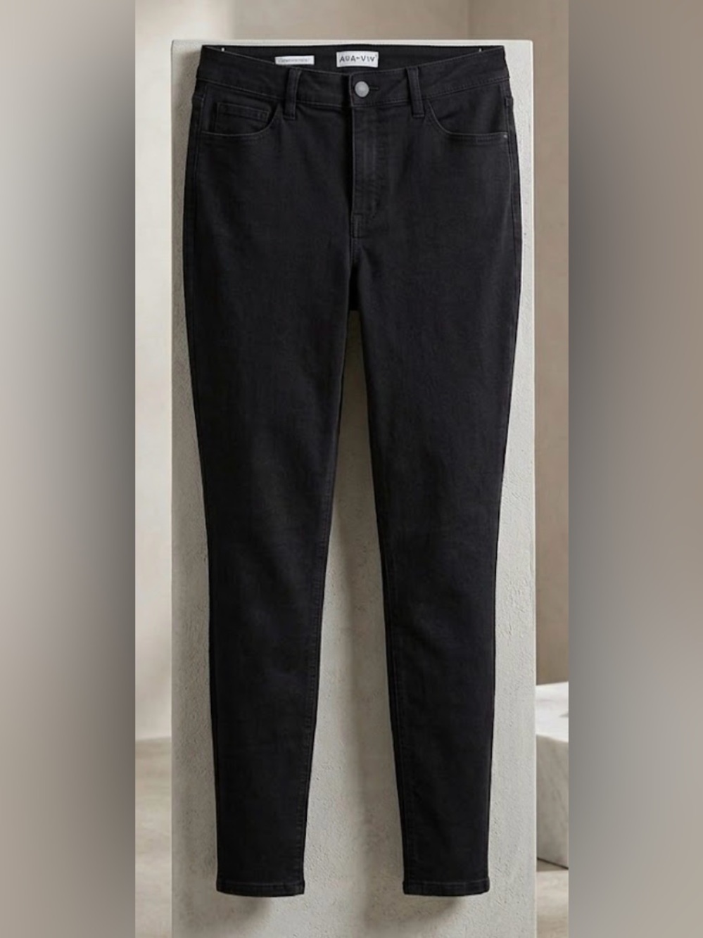 Ava & Viv Black Skinny Jeans - Classic Slim Fit - Picture 2 of 3